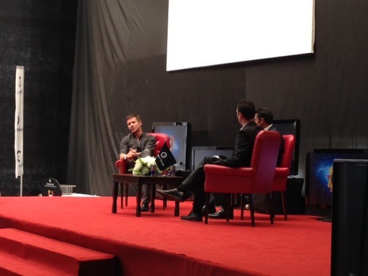 Felix Baumgartner at MENA Cristal Festival